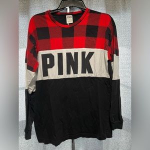 PINK Shirt Size S